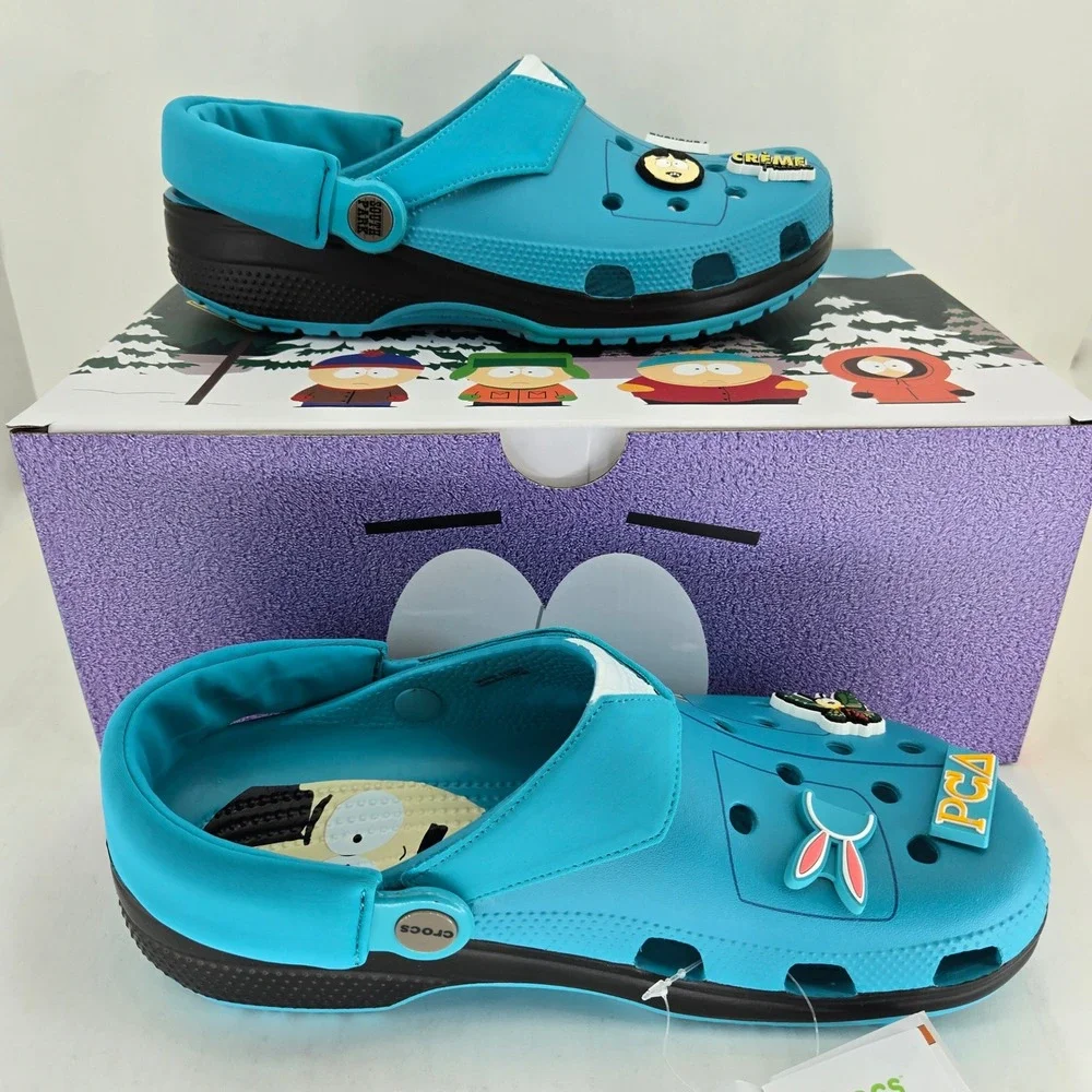 Crocs South Park Randy Marsh Classic Clog Blue Multi Mens 8 Womens 10 211502-90H